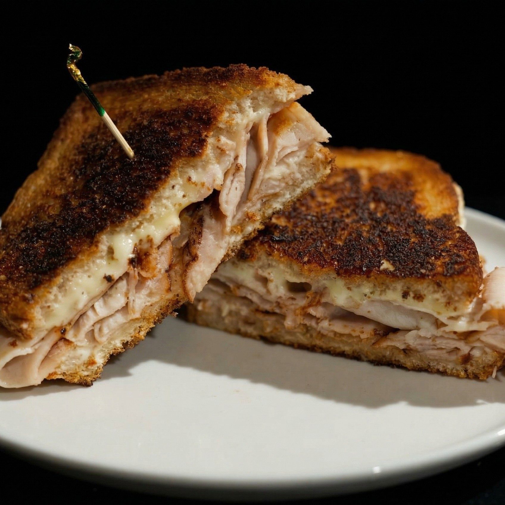 Grilled Ham & Cheese.