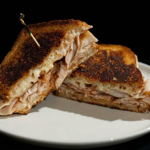 Grilled Ham & Cheese.