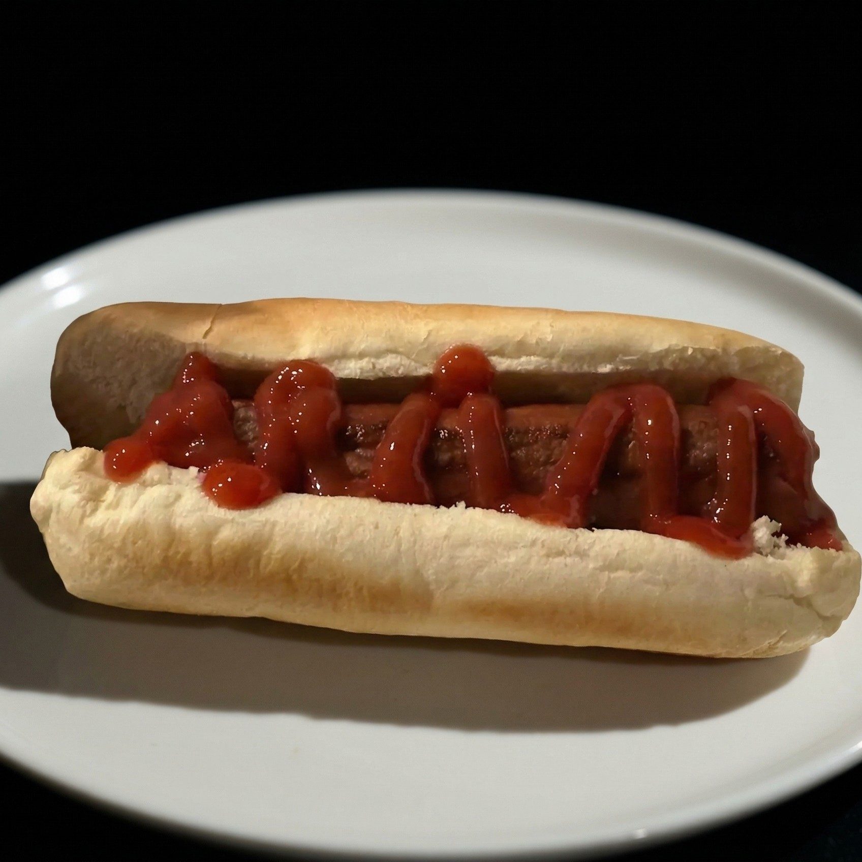 Jumbo Hot Dog Pure Beef.