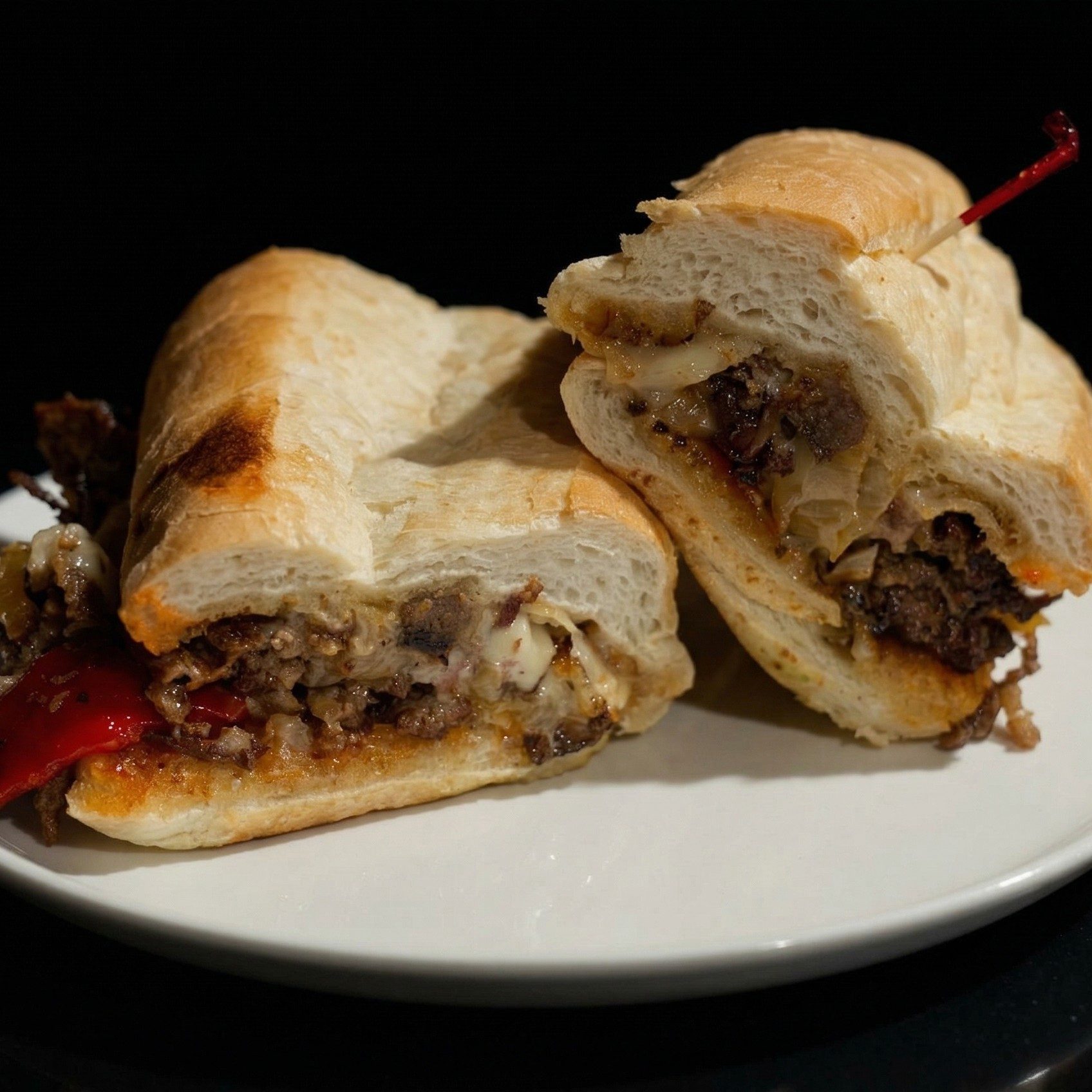Philly Cheese Steak or Chicken.