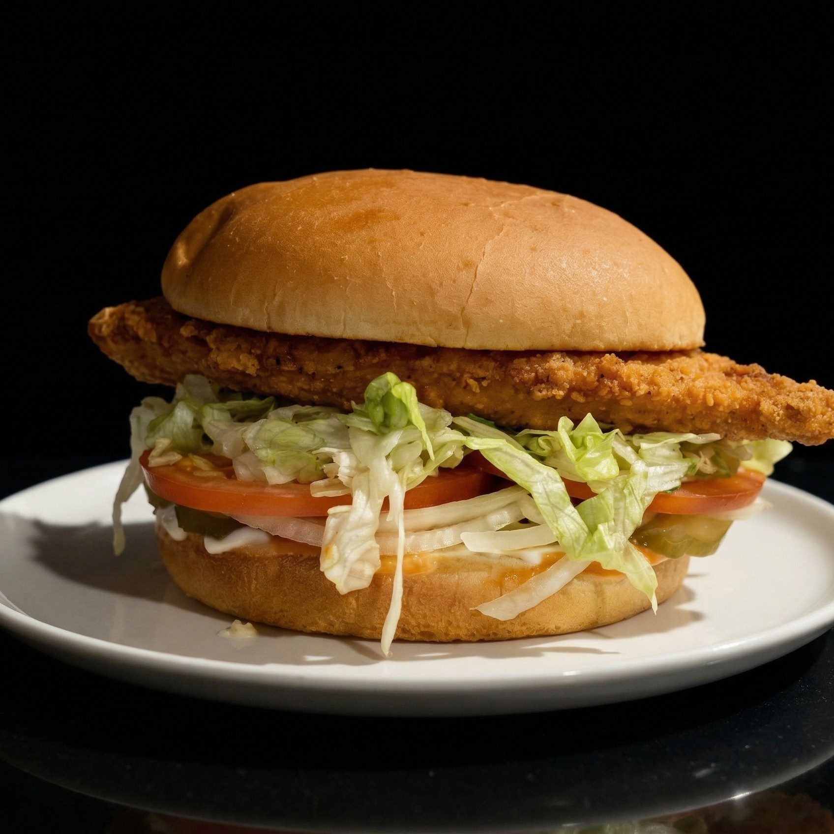 Breaded Chicken Filet.