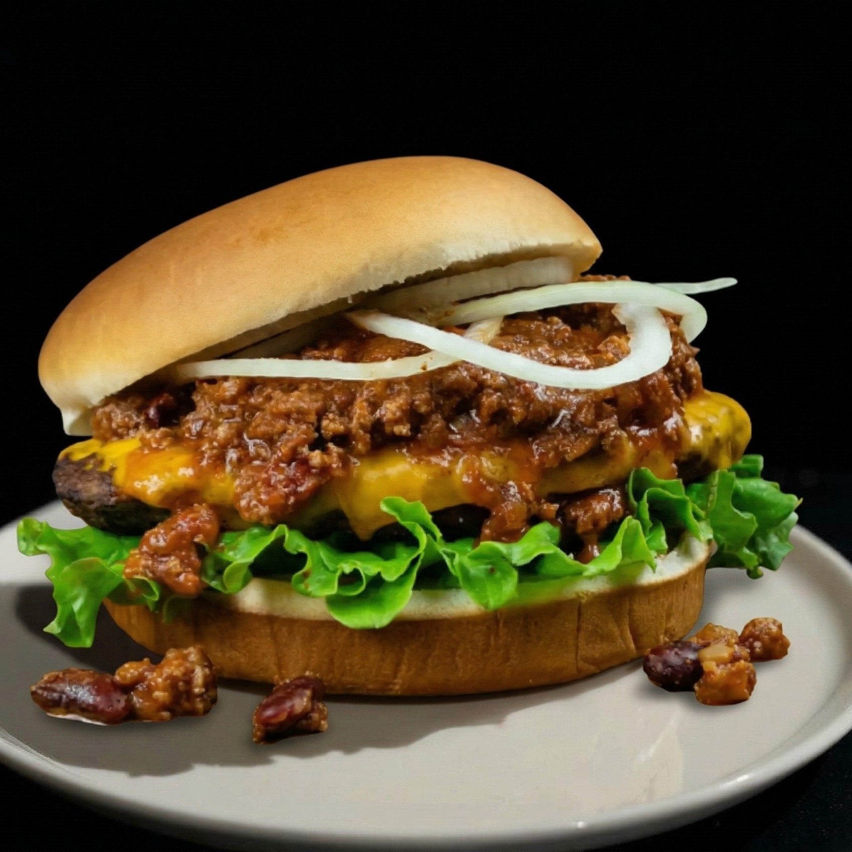 Chili Burger.