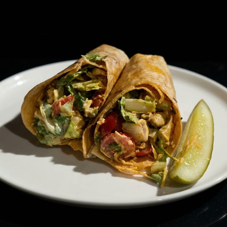 Savor Our Chicken Wraps